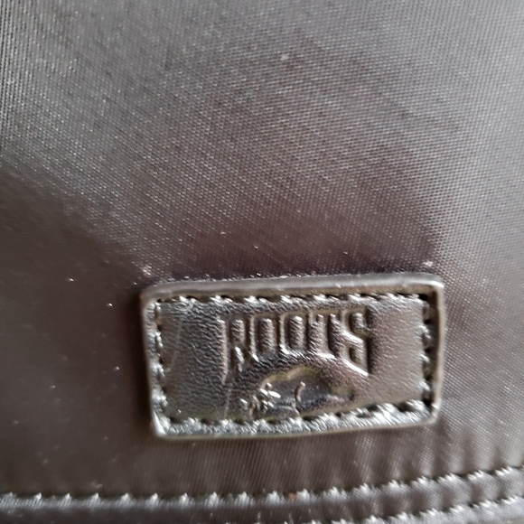 Roots Black Nylon Backpack - Picture 2 of 10